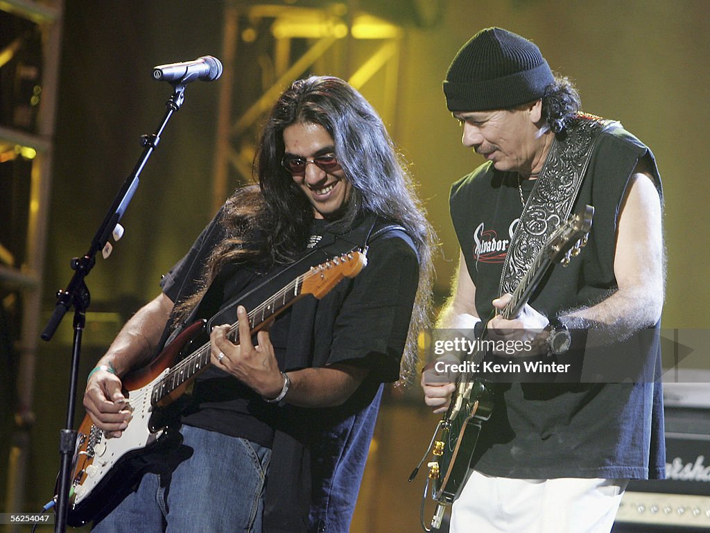 2005 American Music Awards Rehearsals - Day 3