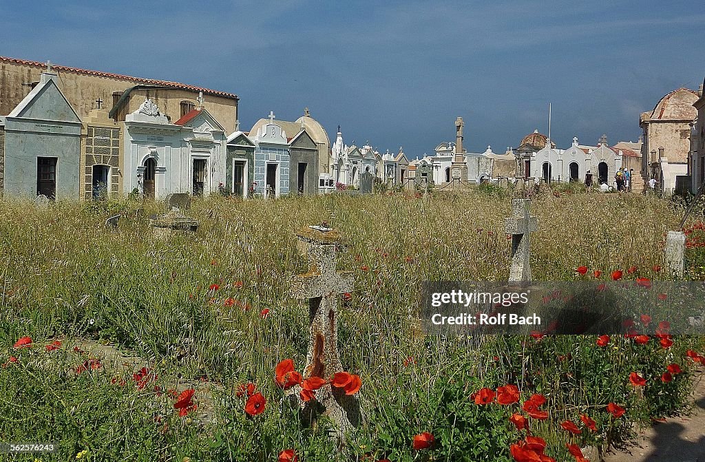 France, Corsica, Bonifacio - The seafarer cemetery