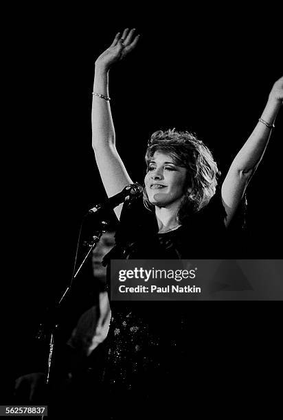 American musician Stevie Nicks performs onstage during the US Festival, Ontario, California, May 30, 1983.