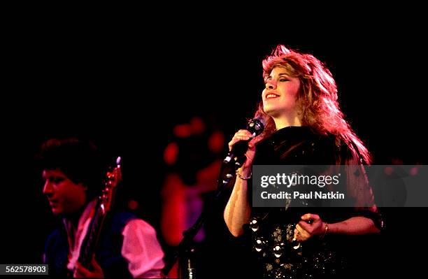 American musician Stevie Nicks performs onstage during the US Festival, Ontario, California, May 30, 1983.