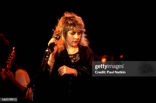 American musician Stevie Nicks performs onstage during the US Festival, Ontario, California, May 30, 1983.