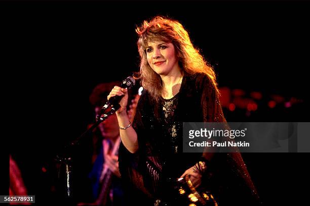 American musician Stevie Nicks performs onstage during the US Festival, Ontario, California, May 30, 1983.