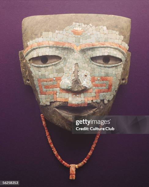 Funeral mask from Teotihuacan