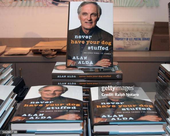 Alan Alda Signs Copies Of His Book At Lincoln Theater Alan Alda Signs Copies Of His Book At Lincoln Theater