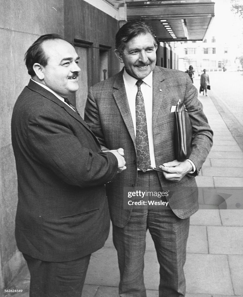Captain James Thain And Frank Taylor