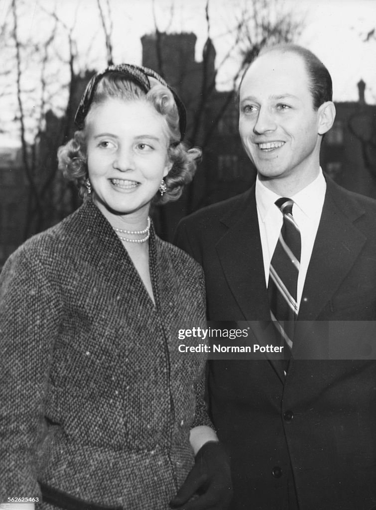 Colin Tennant And Lady Anne Coke