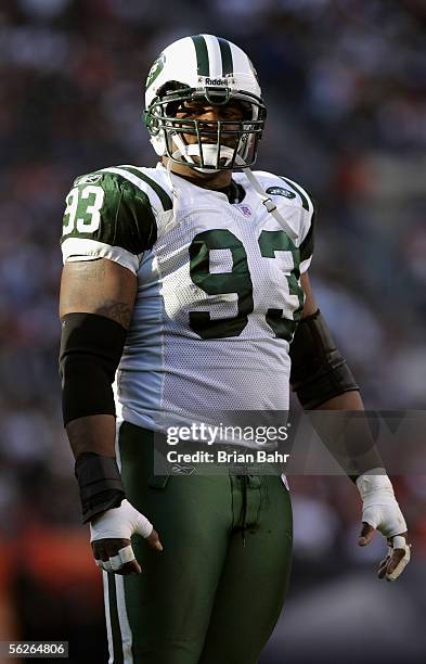 Jaseem Reed Nfl Defensive tackle James Reed of the New York Jets is on the field ...