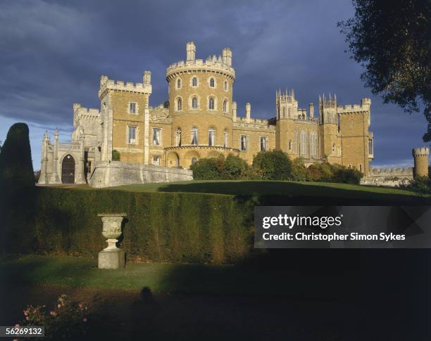 Belvoir Castle in Leicestershire, seat of the Dukes of Rutland, 1990s.