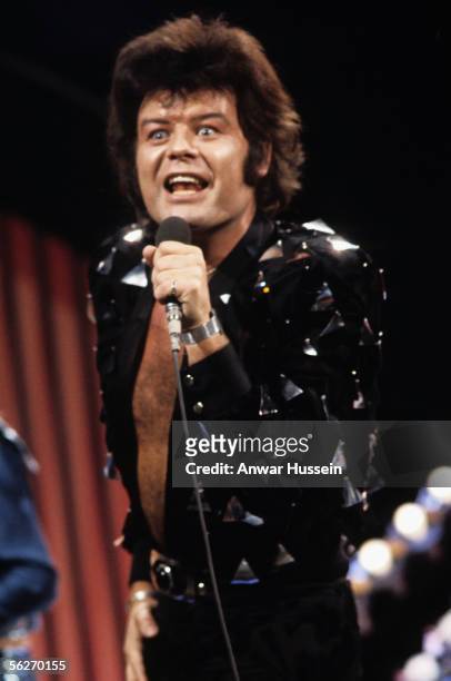 Glam rocker Gary Glitter performs live in London in 1972. The former rock idol, real name Paul Gadd, was arrested in Vietnam in November 2005 for...