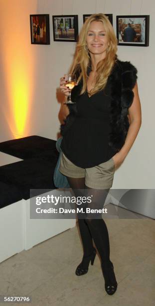 Actress Natasha Henstridge attends an event celebrating 30 years of Kodak digital cameras and the arrival of the world's first wireless digital...