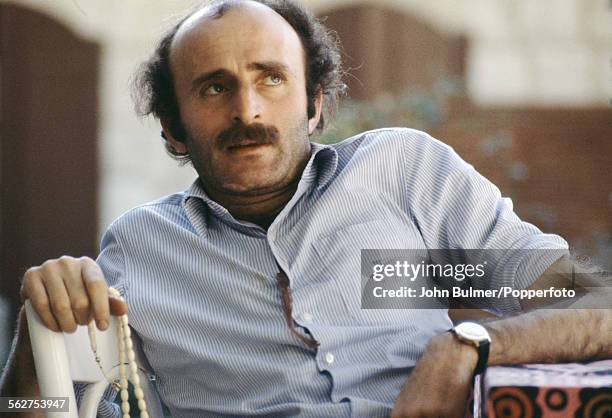 Lebanese politician Walid Jumblatt, leader of the Progressive Socialist Party, in Beirut, Lebanon, 1979. The Progressive Socialist Party is...