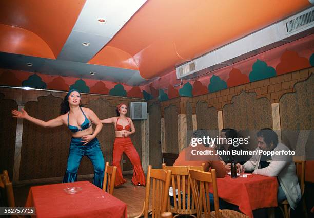 Nightclub in central Beirut, Lebanon, 1979.