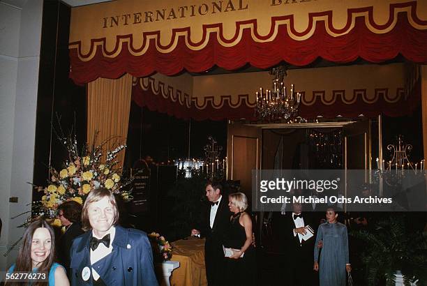Actor Jon Voight and his wife actress Marcheline Bertrand arrive to the 47th Academy Awards at Dorothy Chandler Pavilion in Los Angeles,California.