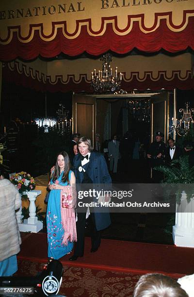 Actor Jon Voight and his wife actress Marcheline Bertrand arrive to the 47th Academy Awards at Dorothy Chandler Pavilion in Los Angeles,California.