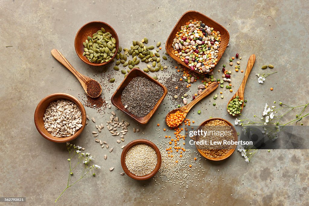 Various super food grains