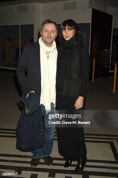 Nelly Hooper attends the "Fashion In Motion: Ozwald Boateng" catwalk show and 20th anniversary party at Victoria & Albert Museum on November 25, 2005...