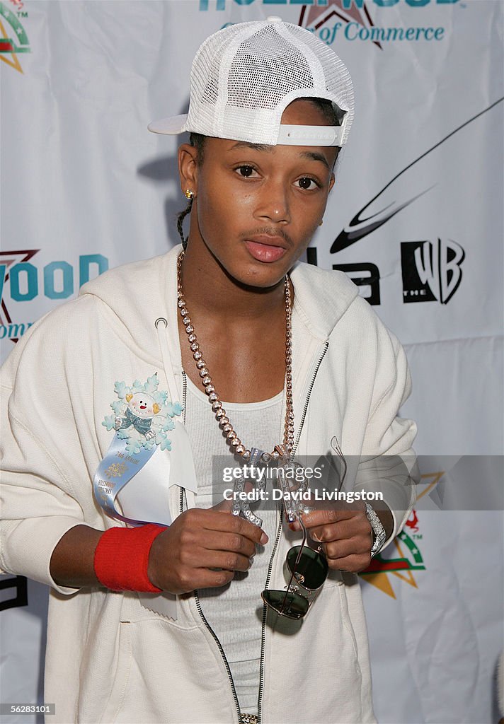 Baby Romeo Raper Rapper/actor Lil' Romeo poses prior to participating in the 2005 ...
