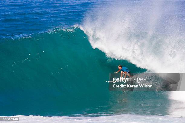 Adrian Buchan of Queensland, Australia competes during the O'Neill World Cup Of Surfing, part of the Vans Triple Crown of Surfing, on November 28,...