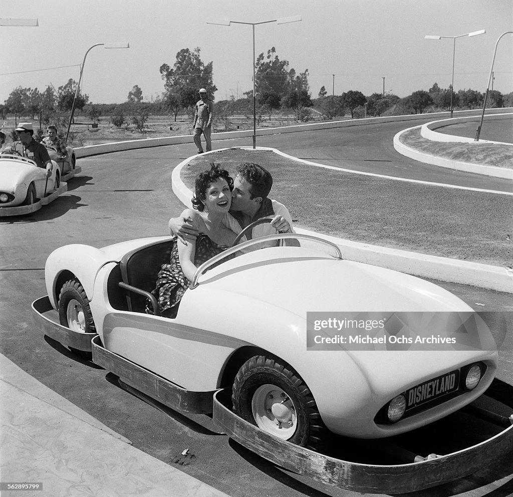 Opening day of Disneyland