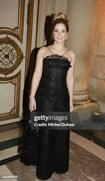 Natacha Regnier attends the Fondation Pour L'Enfance Ball at the Palais de Versailles on November 28, 2005 in Versailles, France.
