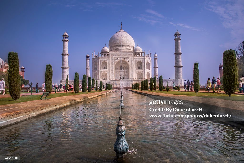 Taj Mahal : Love Memorial : Agra : India