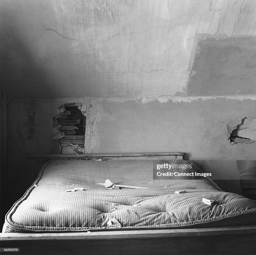 Dilapidated bedroom