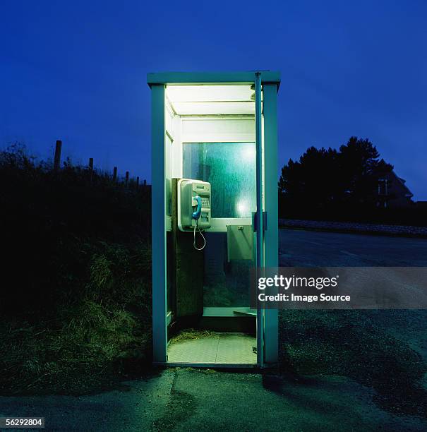 telephone booth - telefonzelle stock-fotos und bilder