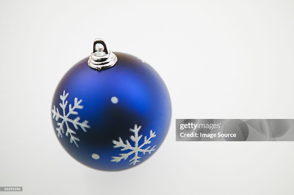 Blue bauble