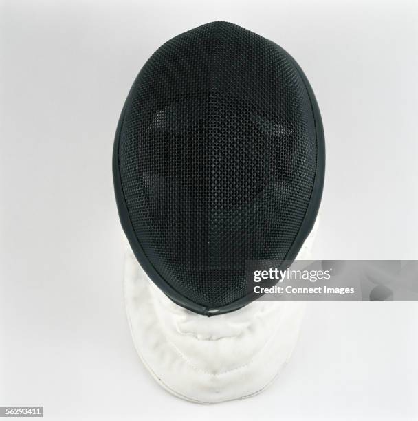 fencing mask - fencing mask stock pictures, royalty-free photos & images