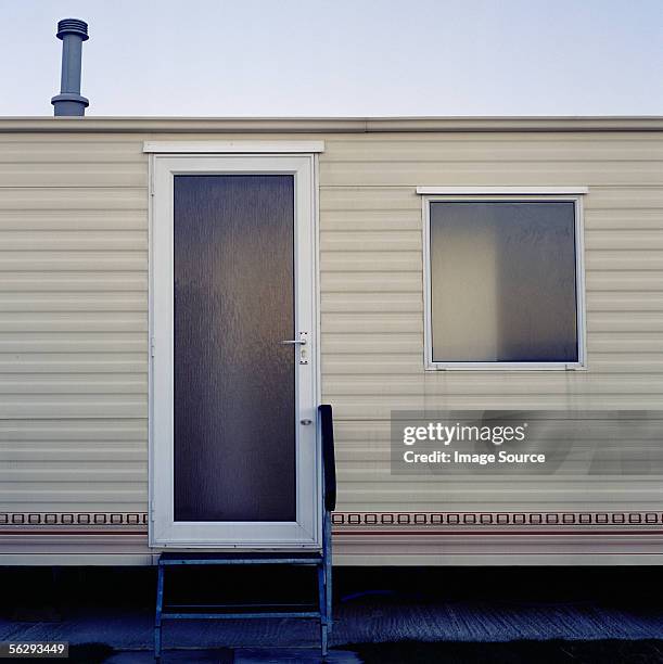 trailer home - mobile home stock-fotos und bilder