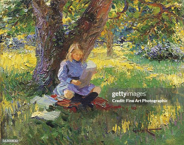 Under the spreading chestnut tree. Artist d. 1927