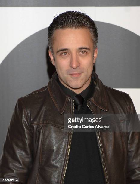 Spanish chef Sergi Arola attends the GQ Magazine Awards ceremony on November 29, 2005 at Hotel Palace in Madrid, Spain.