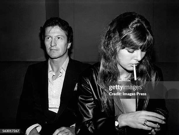 Philippe Junot and Princess Caroline circa 1979 in New York City.