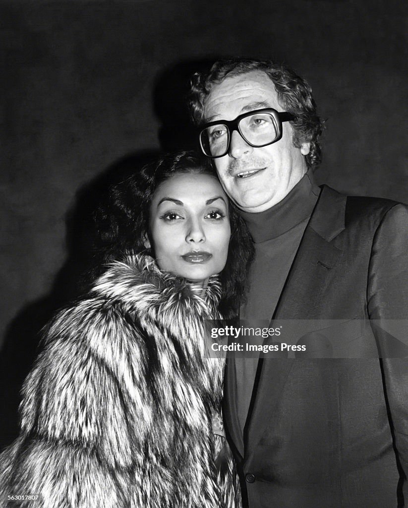 Michael Caine and wife Shakira...