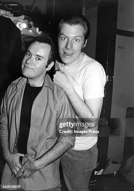 David Lander and Michael McKean circa 1979 in New York City.