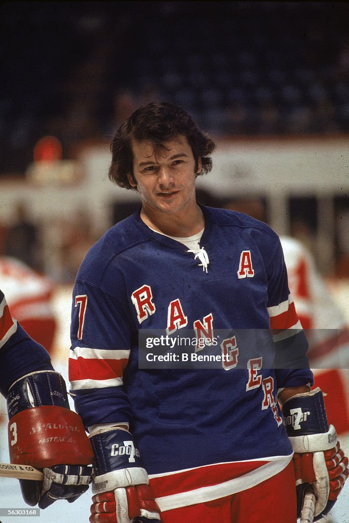 Rod Gilbert Of New York Rangers