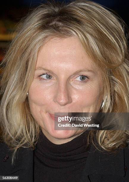 Jennifer Saunders attends the Celebrity Shopping Evening, a shopping event and auction held in aid of Forgotten Children, helping disabled children...