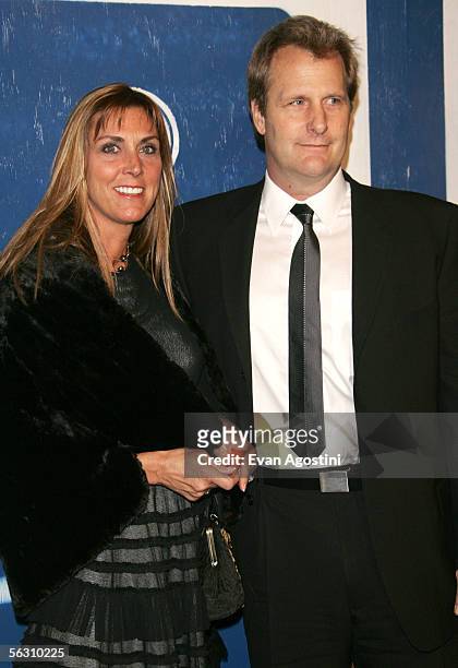 Jeff Daniels and wife Kathleen Daniels attend IFP's 15th Annual Gotham Awards at Chelsea Piers November 30, 2005 in New York City.