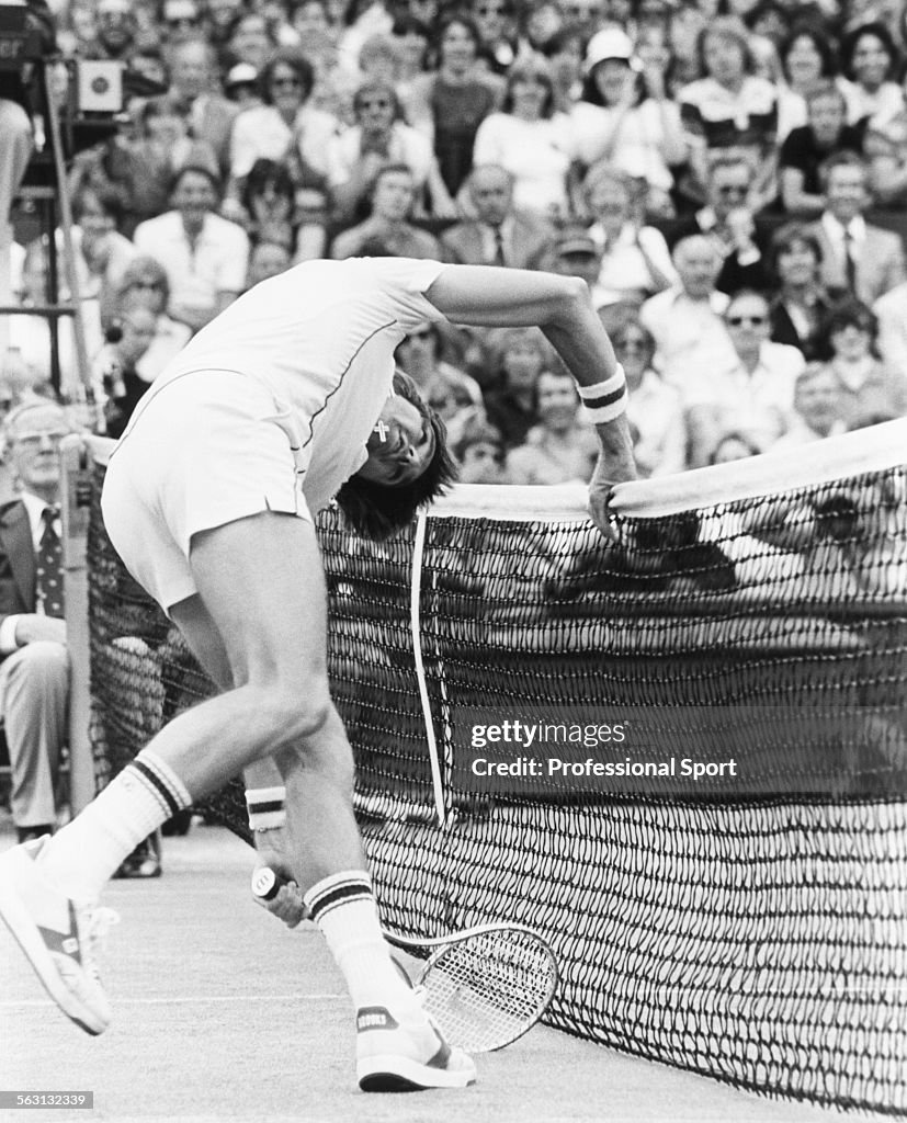 Jimmy Connors At Wimbledon