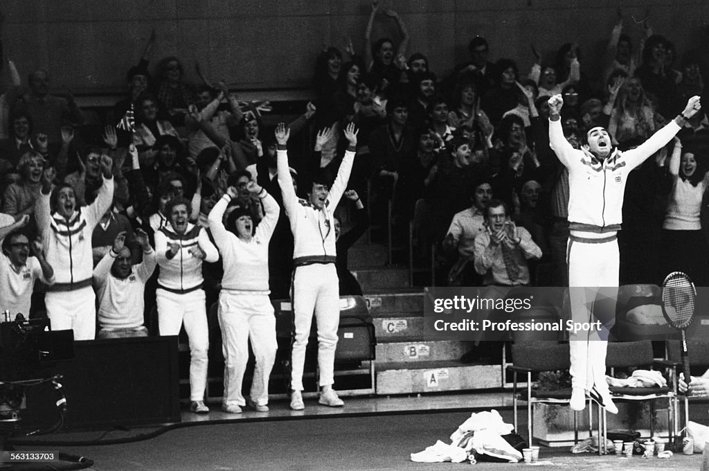 British Davis Cup Team 1981