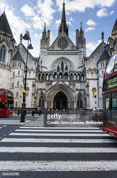 royal courts of justice, london - london court stock pictures, royalty-free photos & images