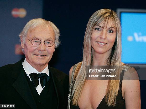 Harry Valerien and Tanja Valerien-Glowacz arrive for the 57th annual Bambi Awards at the International Congress Center on December 01, 2005 in...