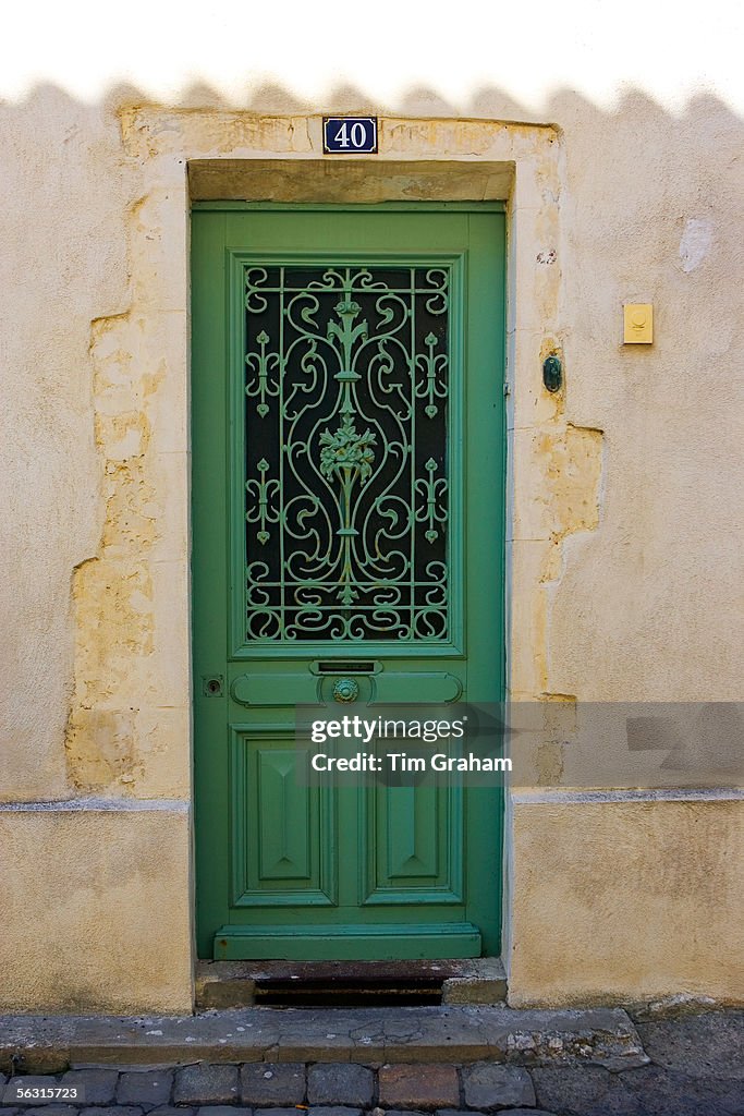 Door, Ile De Re, France