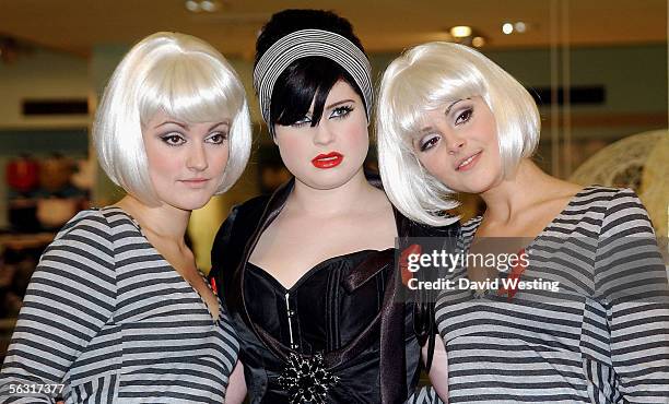 Kelly Osbourne attends the Celebrity Shopping Evening at TopShop, Oxford Circus on December 1, 2005 in London, England. The charity shopping evening...