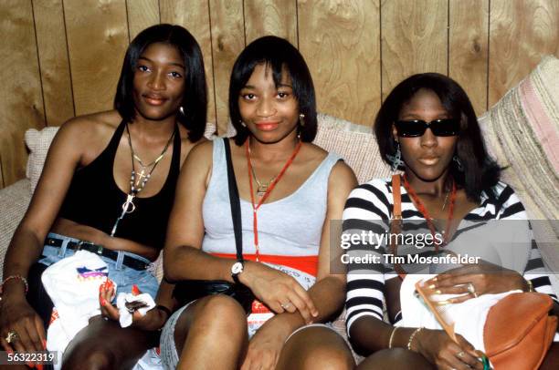 Backstage at KMEL Summer Jam 1993 at Shoreline Amphitheatre on July 31, 1993 in Mountain View California.