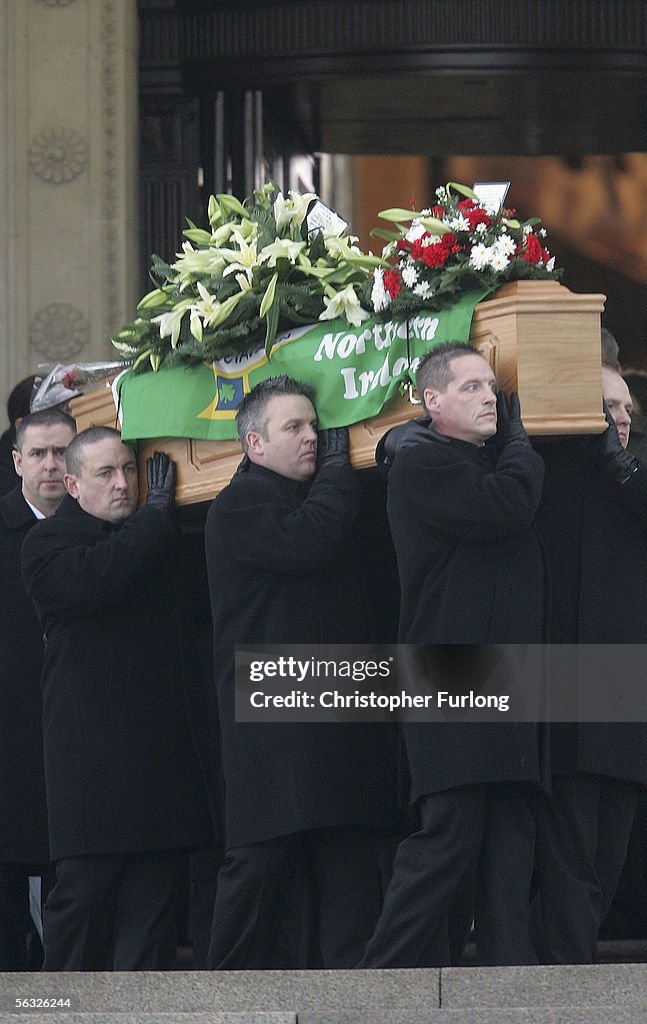 Funeral For Footballer George Best