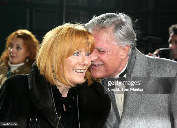 Michael Ballhaus and wife Helga attend the "European Film Awards 2005" at Arena on December 3, 2005 in Berlin, Germany.