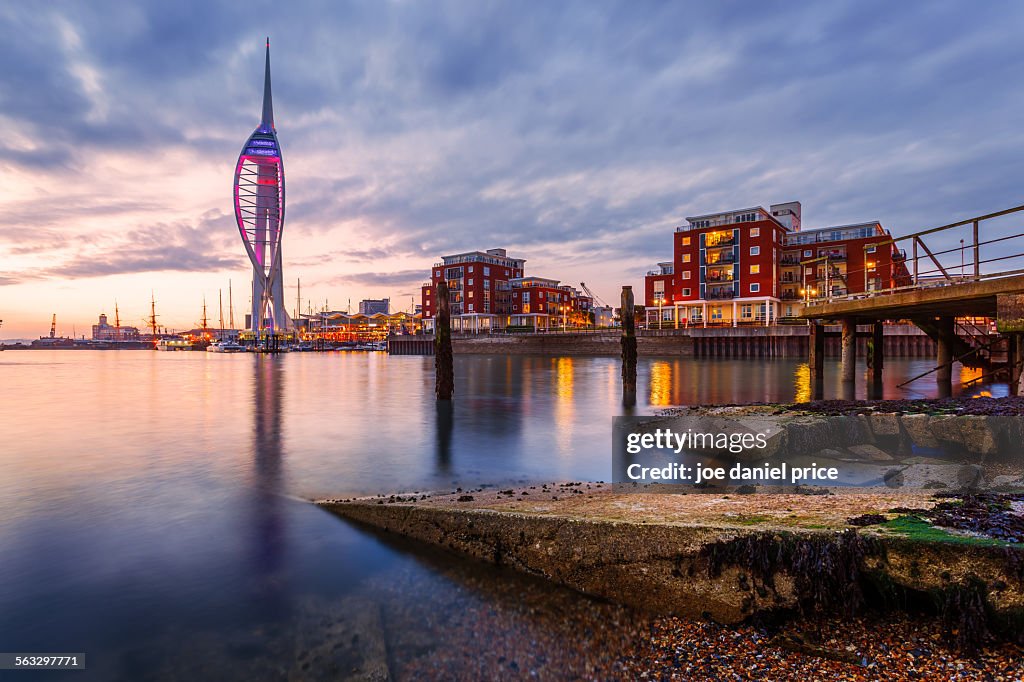 Spinnaker Tower, Portsmouth, Hampshire, England