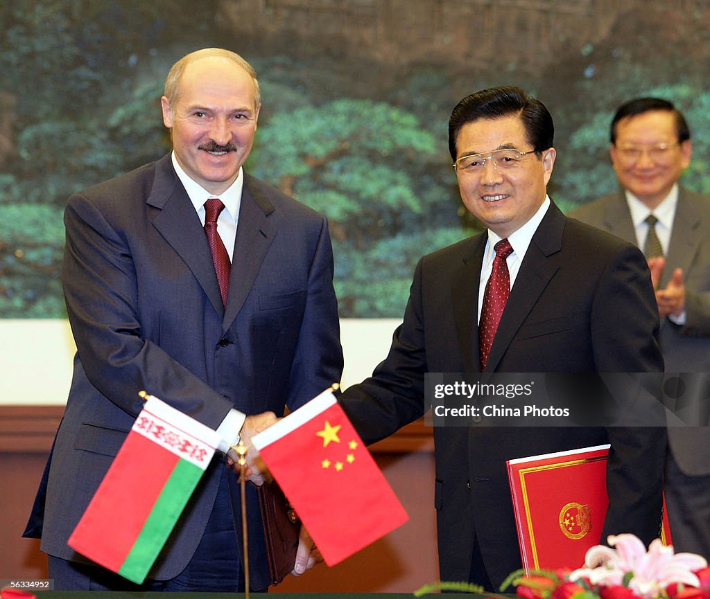 Belarusian President Lukashenko Visits China