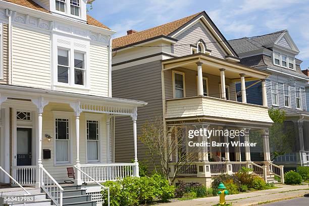 porch styles, hudson, ny - hudson new hampshire stock pictures, royalty-free photos & images